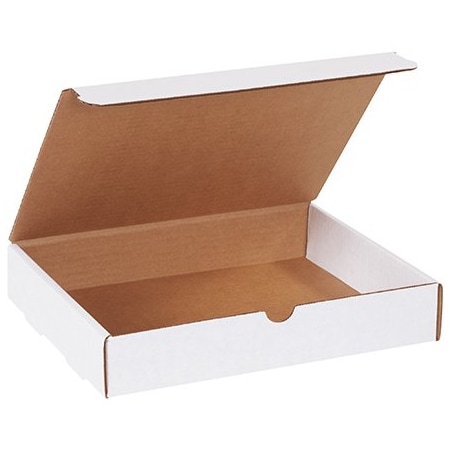 Bsc Preferred 11 1/8 x 8-3/4 x 2'' White Literature Mailers, 50PK BUY00014508